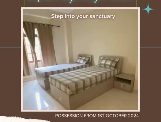 PG accommodation available for working women and men in Gangtok, featuring fully furnished rooms with attached bathrooms, three meals a day (extra charge), 24/7 hot & cold water, complimentary housekeeping, and Wi-Fi, available from 1st October 2024.