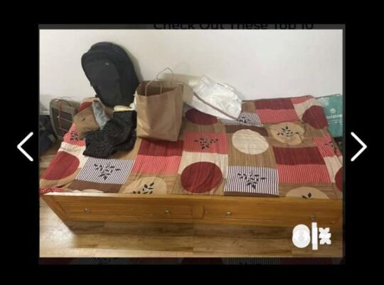 Wooden Dendi with box storage for sale in MG Marg, Gangtok.