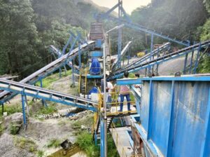 A crusher plant is for sale, located near Aho Kishan School.