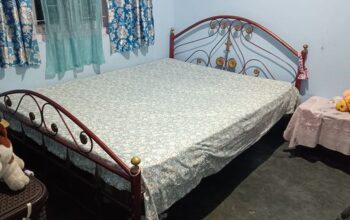 Urgent sale: King-size bed.