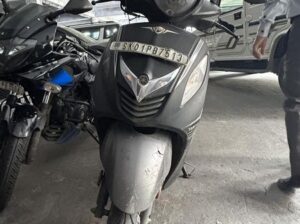 A 2017 model Fascino scooty with up-to-date documents is for sale in Gangtok.