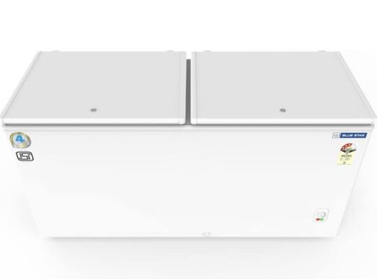 A BlueStar 500 ltr Chest Freezer, sealed pack and brand new, is for sale for a negotiable price of 28,000.