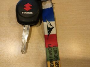 A Suzuki car key has been found near Palzor Stadium on M.M. Rasairy Road.