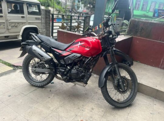 A Hero XPulse 200, priced at Rs. 90,000, with all documents up to date and lifetime 1st party insurance, is for urgent sale.