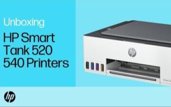 A brand new 520 HP printer with one extra bottle of black ink and a one-year warranty is for sale for 13,000 (original price 15,000).