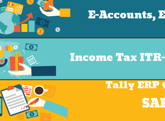 Job Oriented Accounting Course in Delhi, 110038, [GST Update 2024] by SLA. GST and Accounting Institute, Taxation and Tally Prime Institute in Delhi