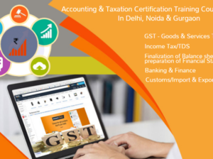 Best GST Practical Course in Delhi, 110084, NCR by SLA Accounting Institute, Taxation and Tally Prime Institute in Delhi, Noida, “New Year Offer 2025”