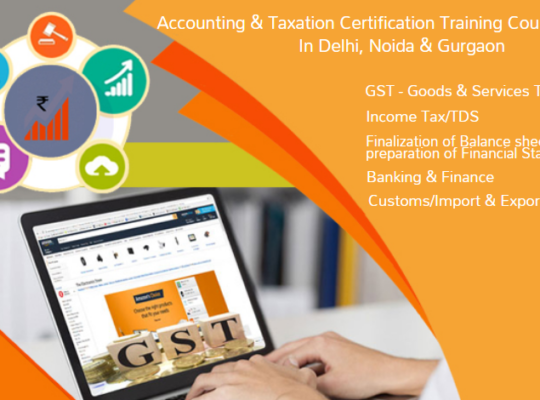 Best GST Practical Course in Delhi, 110084, NCR by SLA Accounting Institute, Taxation and Tally Prime Institute in Delhi, Noida, “New Year Offer 2025”