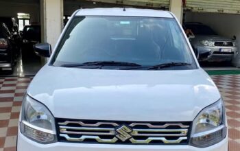 A less driven 2023 Maruti Suzuki Wagon R ZXI+ is in stock.