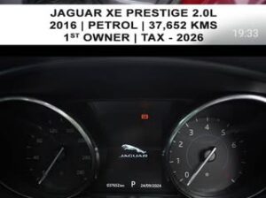 A 2016 Jaguar XE Prestige 2.0L with 38,000 km is for sale.