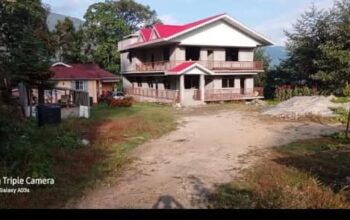Property on lease for running guest house or homestay near Temi tea garden, South Sikkim.