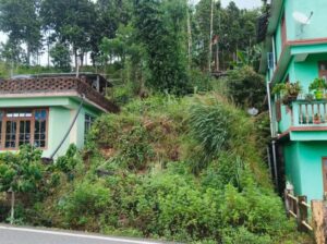 Land for sale near Keytam Bazar on NH 10 road side.