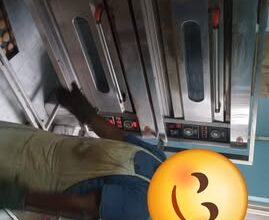 Double deck oven, planetary mixer, and display counter are for sale in Singtam.