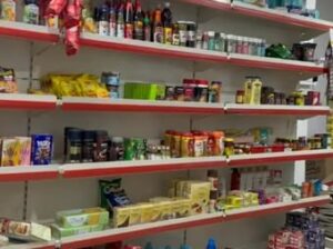 Departmental store rack for sale.