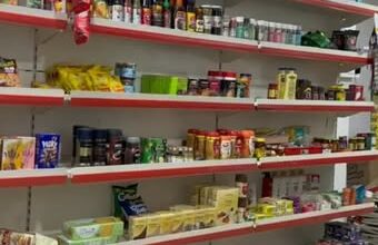 Departmental store rack for sale.