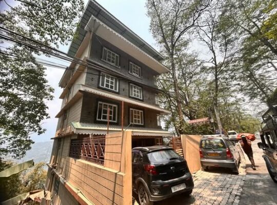 A newly constructed hotel is available for lease at Amdogolai, Traffic point (Gangtok, Sikkim).