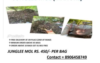 JUNGLEE MOL (MANURE) is available for free delivery.