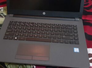 13-month-old HP laptop with i5 11th gen processor, 8GB RAM, 512GB SSD, and a 14-inch display is for sale.