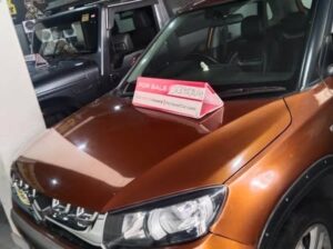 Brezza 2019 diesel model with 30k km driven is for sale with refinance available.