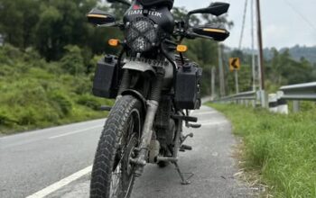 A Himalaya 411 bike is for sale for 195000, price negotiable.