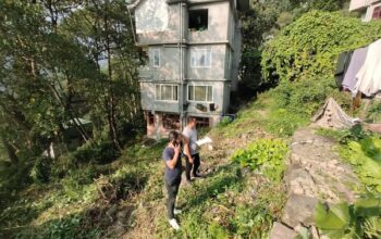 Land in Lingdong Gangtok near Udhd Quarter is for sale.