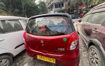 Alto LXI taxi, model 2018, refinance available.