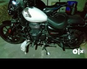 Royal Enfield motorcycle in showroom condition from December 2021 is for sale with a negotiable price.