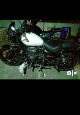 Royal Enfield motorcycle in showroom condition from December 2021 is for sale with a negotiable price.